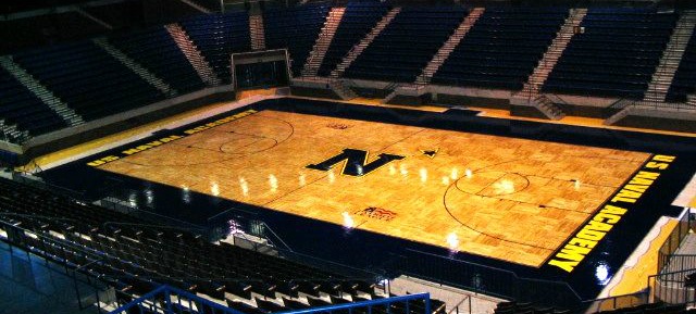 US Navy Basketball court hardwood floors