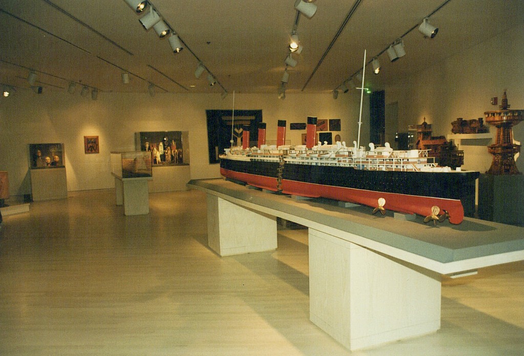 hardwood floors in museum